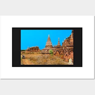 Bagan shrines. Posters and Art